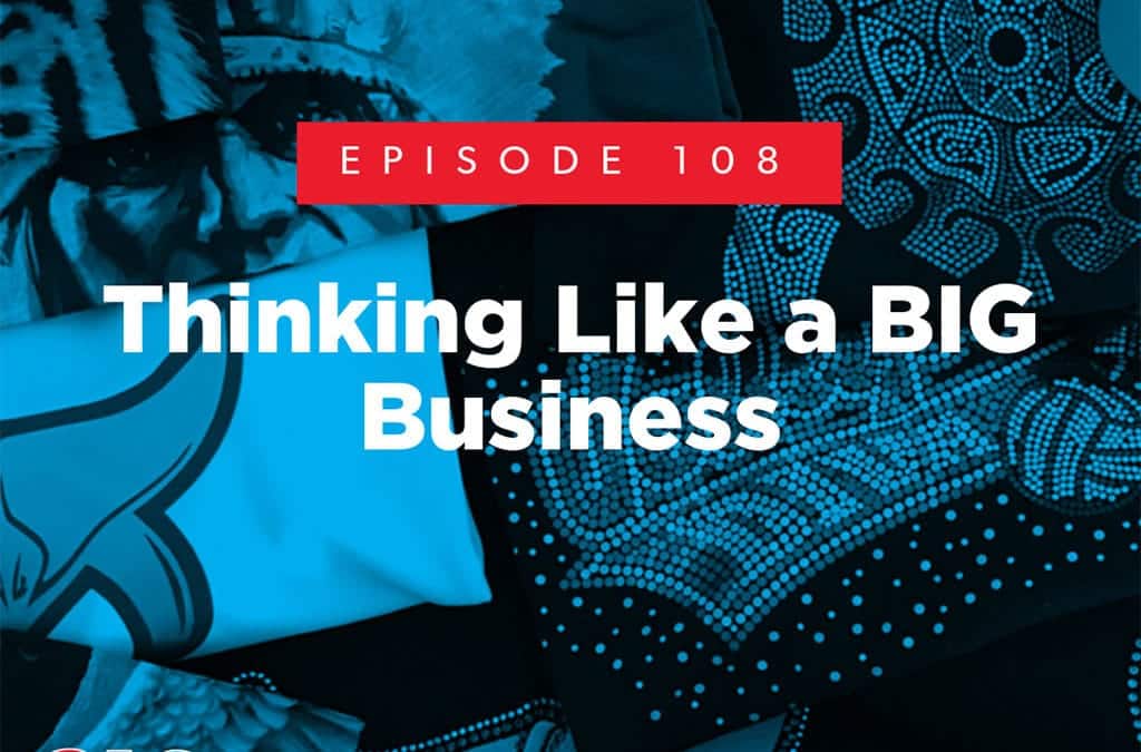 Episode 108 – Thinking Like a BIG Business