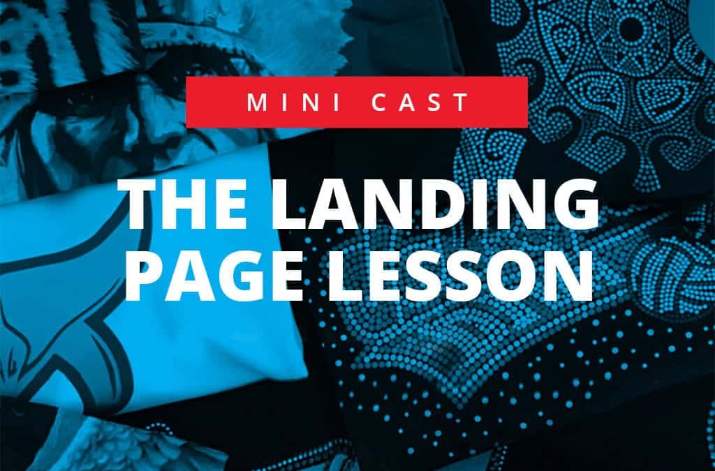 CAS Mini Cast – The Landing Pages Lesson
